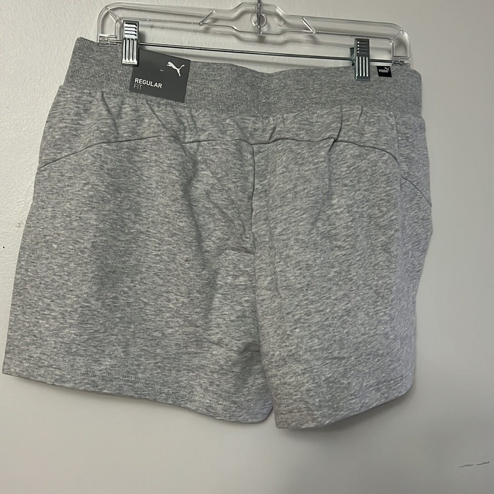 Puma Plus Size Fleece Shorts - Picture 4 of 7